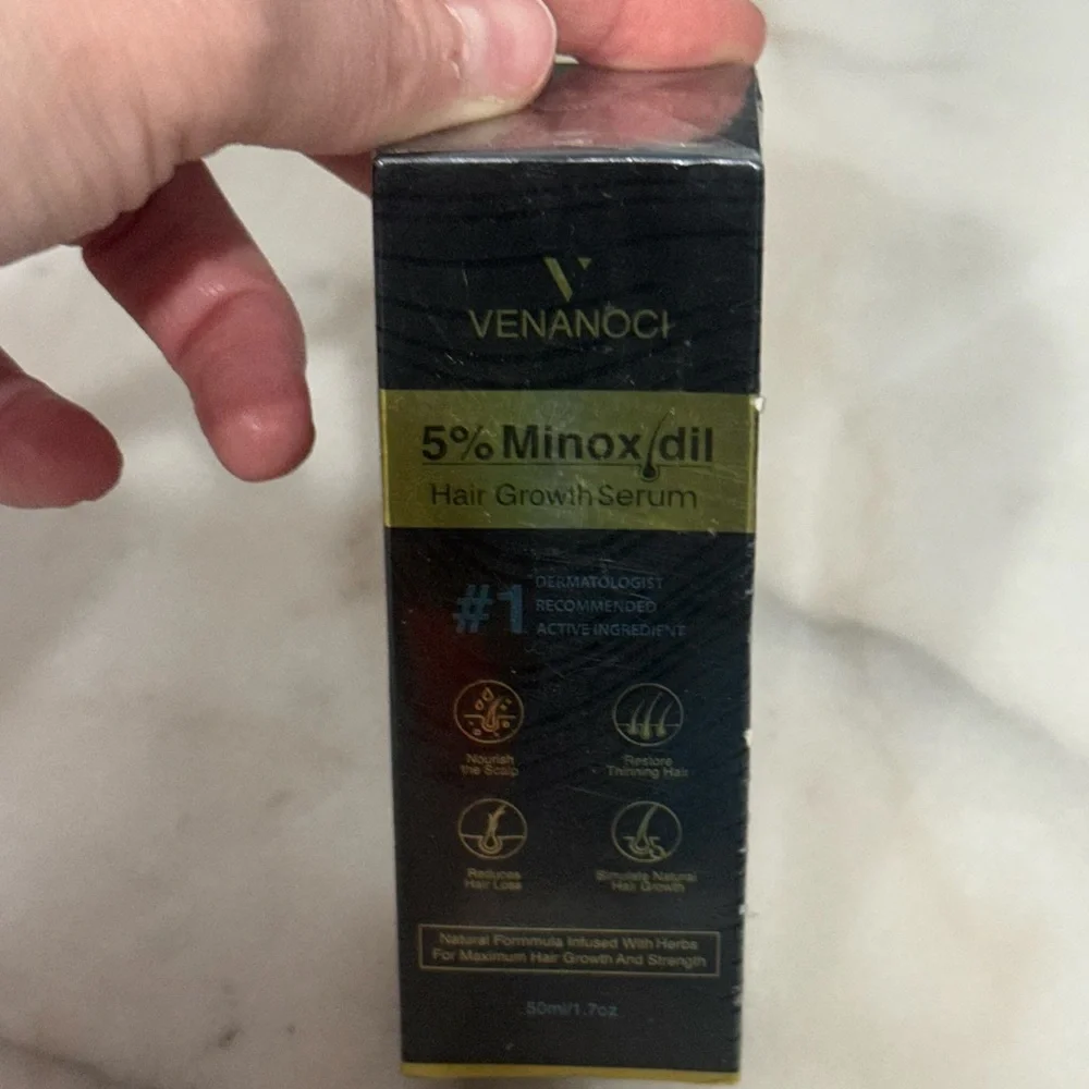 Hair Growth Serum - Black and Gold